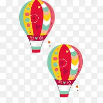 降落伞矢量卡通可爱-空若网 降落伞矢量卡通可爱-空若网