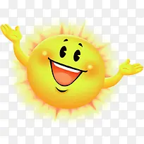 手绘可爱太阳笑脸-空若网 手绘可爱太阳笑脸-空若网