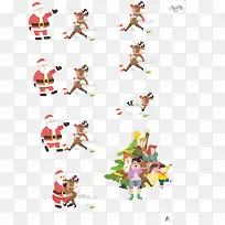 圣诞节卡通元素-空若网 圣诞节卡通元素-空若网