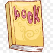 可爱卡通手绘书本-空若网 可爱卡通手绘书本-空若网