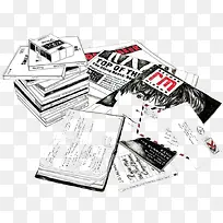 手绘报纸-空若网 手绘报纸-空若网