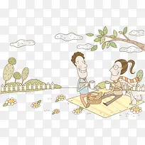 商业插画手绘卡通-空若网 商业插画手绘卡通-空若网