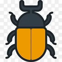 甲虫图标-空若网 甲虫图标-空若网
