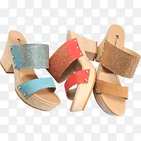 彩色夏季女鞋高跟鞋-空若网 彩色夏季女鞋高跟鞋-空若网