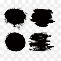 矢量墨迹边框-空若网 矢量墨迹边框-空若网