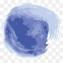 蓝色水彩墨迹-空若网 蓝色水彩墨迹-空若网