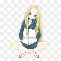 卡通手绘女生-空若网 卡通手绘女生-空若网