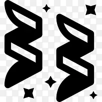 纸屑图标-空若网 纸屑图标-空若网