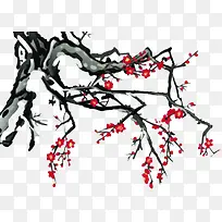 高清创意梅花创意水墨风格-空若网 高清创意梅花创意水墨风格-空若网