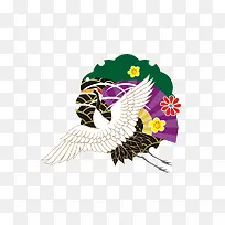 手绘仙鹤-空若网 手绘仙鹤-空若网