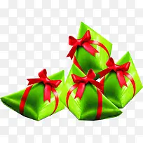 绿色可爱粽子礼物-空若网 绿色可爱粽子礼物-空若网