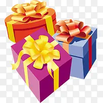 圆形可爱卡通礼物-空若网 圆形可爱卡通礼物-空若网