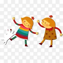 卡通可爱小朋友-空若网 卡通可爱小朋友-空若网