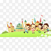 卡通学生-空若网 卡通学生-空若网