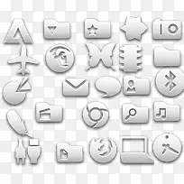 白色图标系列-空若网 白色图标系列-空若网