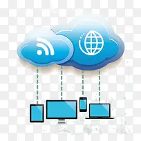 矢量电脑网络素材-空若网 矢量电脑网络素材-空若网