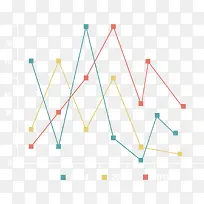 彩色折线数据-空若网 彩色折线数据-空若网