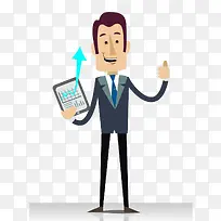 商务人士分析数据-空若网 商务人士分析数据-空若网