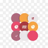 彩色圆圈大数据-空若网 彩色圆圈大数据-空若网