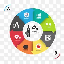 圆型数据图-空若网 圆型数据图-空若网