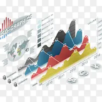 矢量立体数据图表-空若网 矢量立体数据图表-空若网
