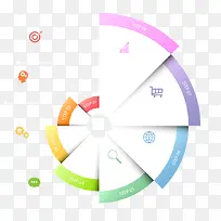 PPTͼ�����ݷֲ�-������