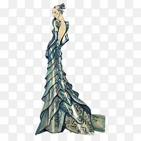 手绘服装-空若网 手绘服装-空若网