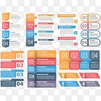 矢量时尚个性PPT信息图表设计-空若网 矢量时尚个性PPT信息图表设计-空若网