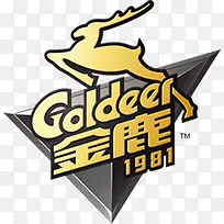 金鹿个性创意logo-空若网 金鹿个性创意logo-空若网