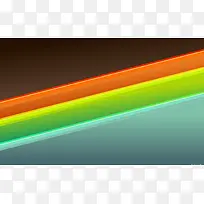 橙色绿色线条背景-空若网 橙色绿色线条背景-空若网