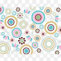 矢量彩色圆圈-空若网 矢量彩色圆圈-空若网