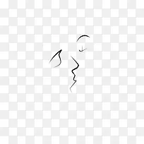 亲吻线条-空若网 亲吻线条-空若网