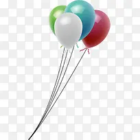 彩色清新春季气球-空若网 彩色清新春季气球-空若网