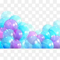 彩色唯美卡通气球-空若网 彩色唯美卡通气球-空若网