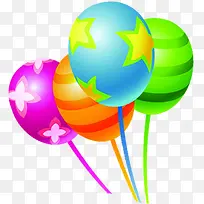 彩色手绘花纹气球-空若网 彩色手绘花纹气球-空若网