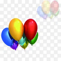 彩色创意卡通气球-空若网 彩色创意卡通气球-空若网
