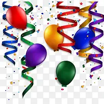 派对彩色气球-空若网 派对彩色气球-空若网