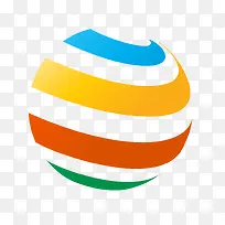 矢量彩色球体-空若网 矢量彩色球体-空若网