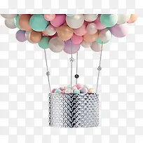 卡通温馨彩色气球-空若网 卡通温馨彩色气球-空若网