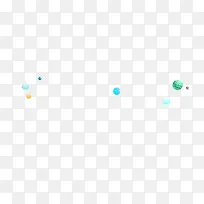 彩色卡通圆球装饰-空若网 彩色卡通圆球装饰-空若网