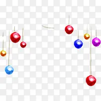彩色飘浮圆球装饰-空若网 彩色飘浮圆球装饰-空若网