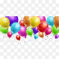 矢量彩色气球-空若网 矢量彩色气球-空若网