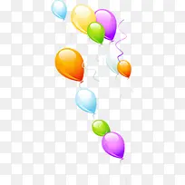 彩色卡通创意气球-空若网 彩色卡通创意气球-空若网