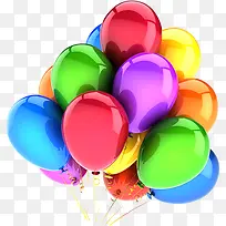 彩色卡通气球海报-空若网 彩色卡通气球海报-空若网