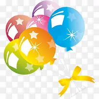 彩色花纹气球海报-空若网 彩色花纹气球海报-空若网