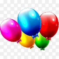 手绘放飞彩色气球-空若网 手绘放飞彩色气球-空若网