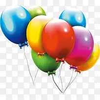 手绘卡通彩色气球-空若网 手绘卡通彩色气球-空若网