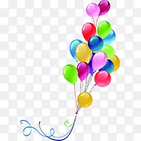 彩色气球超市海报-空若网 彩色气球超市海报-空若网