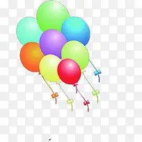 开学季手绘彩色气球-空若网 开学季手绘彩色气球-空若网