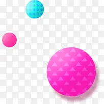 圆形卡通彩色球形-空若网 圆形卡通彩色球形-空若网